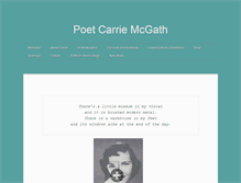 Tablet Screenshot of carriemcgath.com